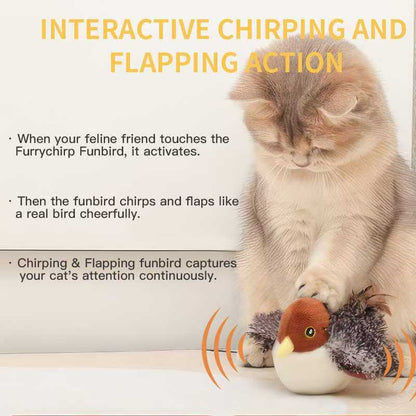 TweetTrek Pro: Realistic Sparrow Cat Toy