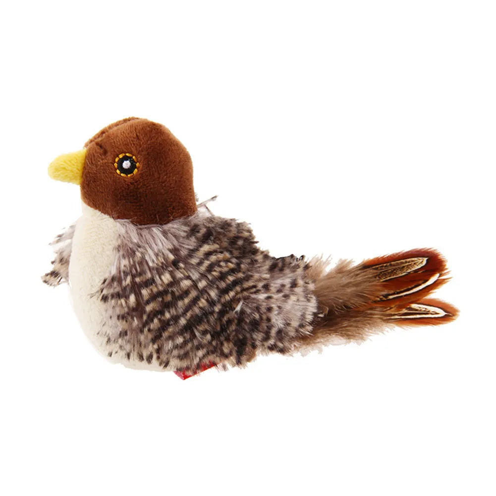 TweetTrek Pro: Realistic Sparrow Cat Toy